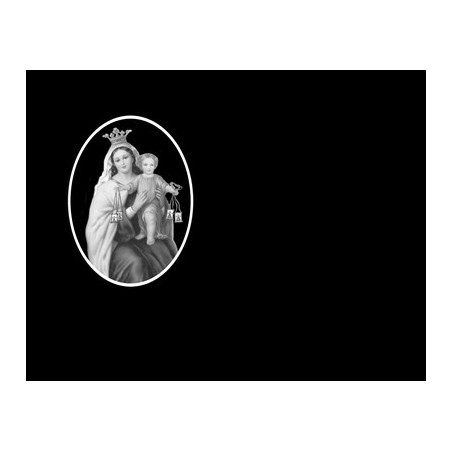 Lapida para nicho con incrustacion de ceramica IN-136