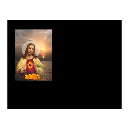 Lapida para nicho con incrustacion de ceramica IN-175