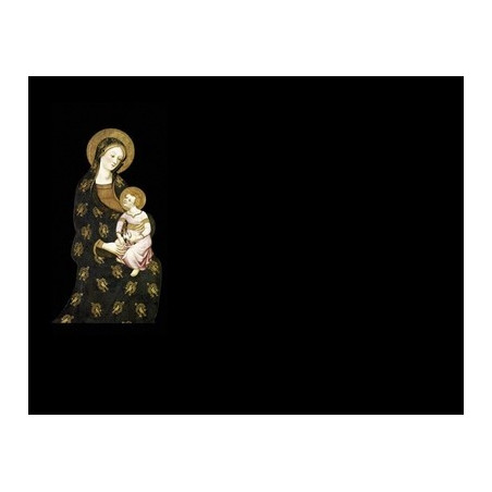 Lapida para nicho con incrustacion de cerámica IN-215