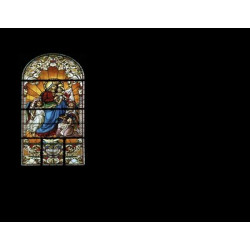 Lapida para nicho con incrustacion de cerámica IN-220