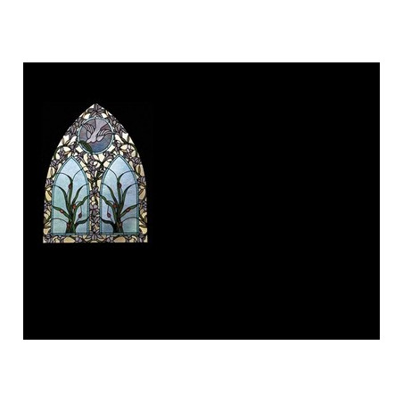 Lapida para nicho con incrustacion de cerámica IN-221