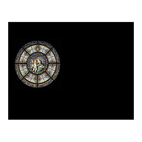 Lapida para nicho con incrustacion de cerámica IN-224