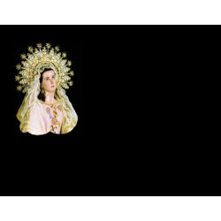 Lapida para nicho con incrustacion de cerámica IN-230