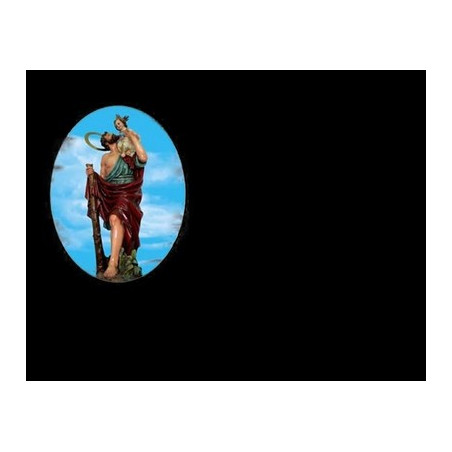 Lapida para nicho con incrustacion de cerámica IN-268