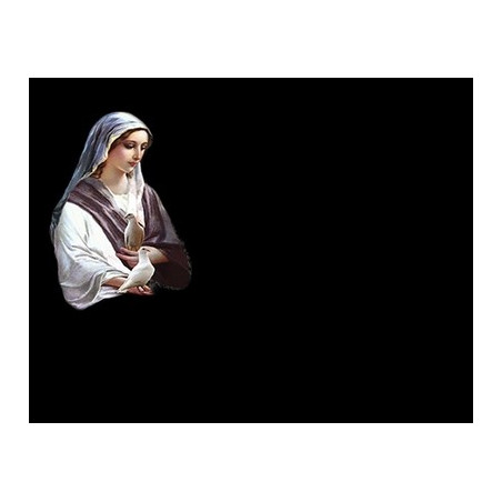 Lapida para nicho con incrustacion de cerámica IN-318