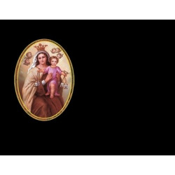 Lapida para nicho con incrustacion de cerámica IN-416