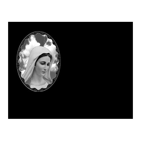 Lapida para nicho grabada laser L-161