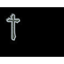 Lapida para nicho con incrustacion de cerámica IN-497