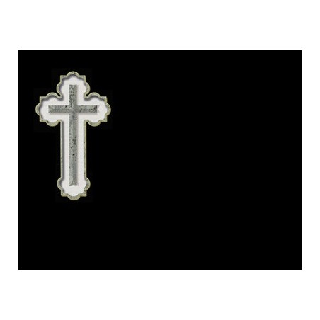 Lapida para nicho con incrustacion de cerámica IN-498