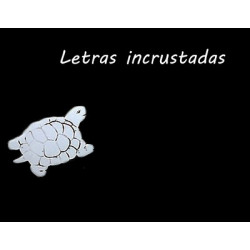 Lapida para nicho con incrustacion de cerámica IN-507