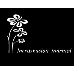 Lapida para nicho con incrustacion de cerámica IN-511