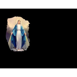 Lapida para nicho con incrustacion de cerámica IN-518