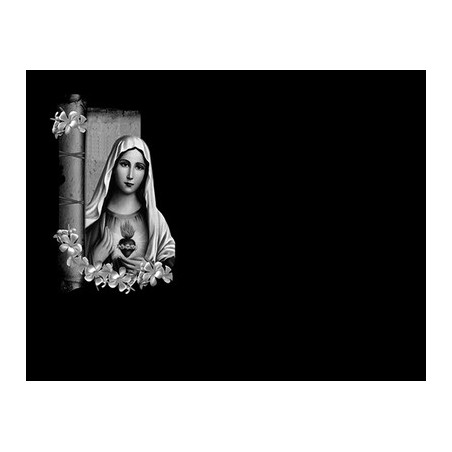 Lapida para nicho grabada laser L-170