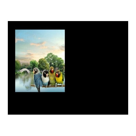 Lapida para nicho con incrustacion de cerámica IN-551