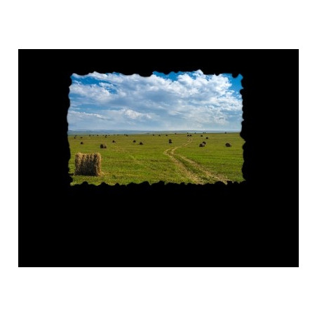 Lapida para nicho con incrustacion de cerámica IN-554