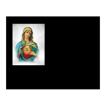 Lapida para nicho con incrustacion de cerámica IN-562