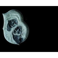 Lapida para nicho con incrustacion de ceramica RV-103