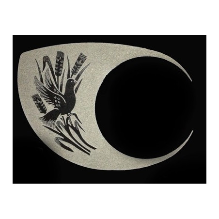 Lapida para nicho con incrustacion de ceramica RV-106