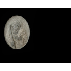 Lapida para nicho con incrustacion de ceramica RV-107