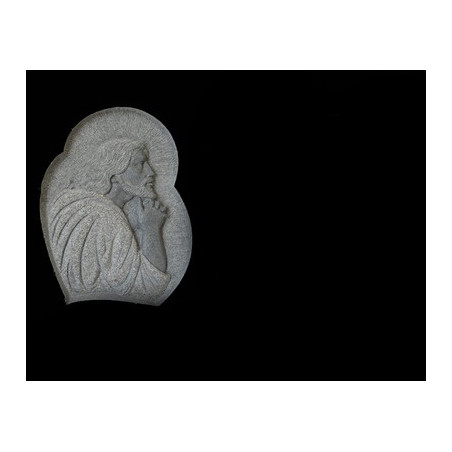 Lapida para nicho con incrustacion de ceramica RV-108