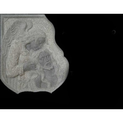 Lapida para nicho con incrustacion de ceramica RV-111