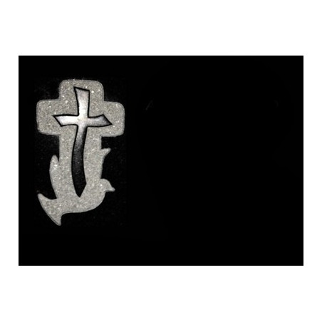 Lapida para nicho con incrustacion de ceramica RV-113