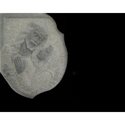 Lapida para nicho con incrustacion de ceramica RV-114