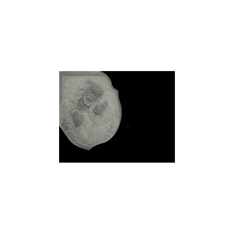 Lapida para nicho con incrustacion de ceramica RV-114