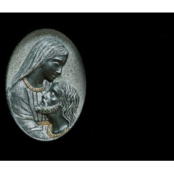 Lapida para nicho con incrustacion de ceramica RV-115