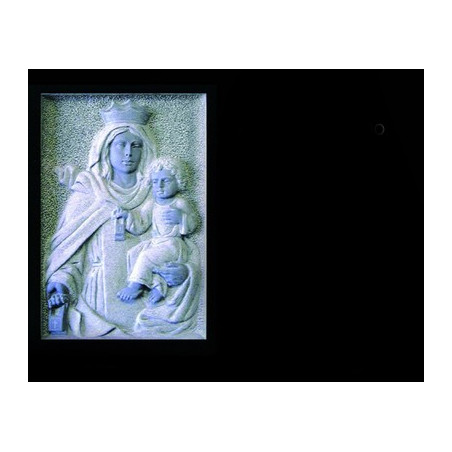 Lapida para nicho con incrustacion de ceramica RV-116