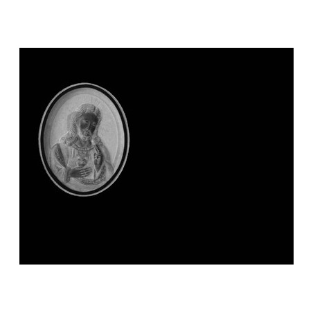 Lapida para nicho con incrustacion de ceramica RV-122