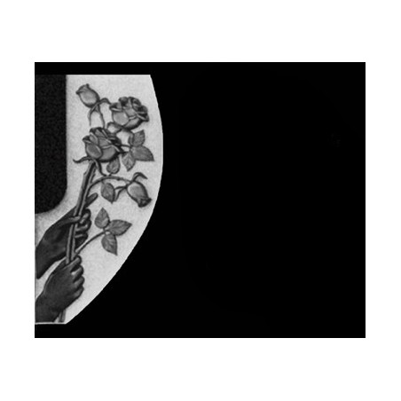 Lapida para nicho con incrustacion de ceramica RV-128