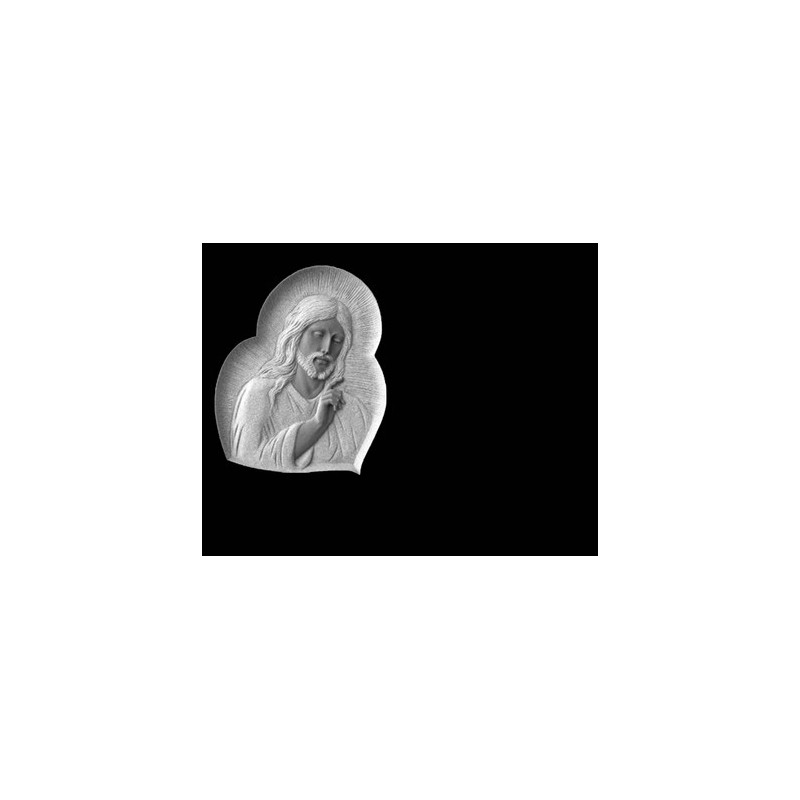 Lapida para nicho con incrustacion de ceramica RV-129