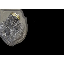 Lapida para nicho con incrustacion de ceramica RV-136