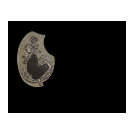 Lapida para nicho con incrustacion de ceramica RV-141