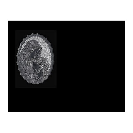 Lapida para nicho con incrustacion de ceramica RV-148