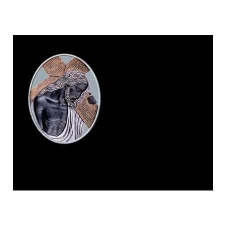 Lapida para nicho con incrustacion de ceramica RV-160