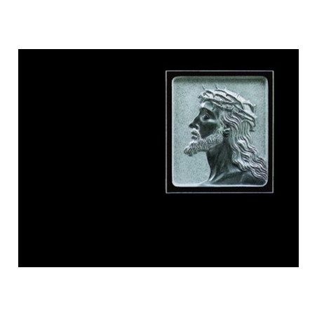 Lapida para nicho con incrustacion de ceramica RV-181