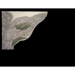 Lapida para nicho con incrustacion de ceramica RV-207