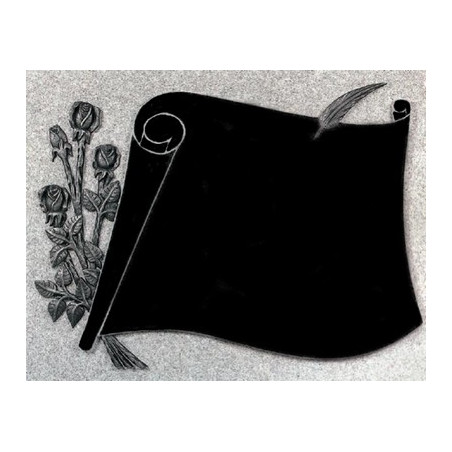 Lapida para nicho con incrustacion de ceramica RV-211