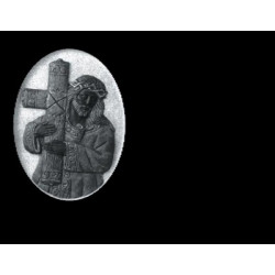 Lapida para nicho con incrustacion de ceramica RV-212