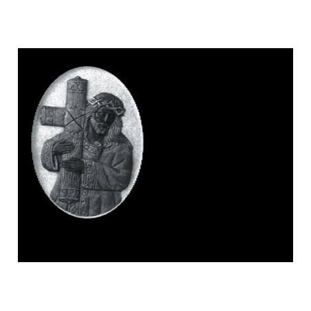 Lapida para nicho con incrustacion de ceramica RV-212