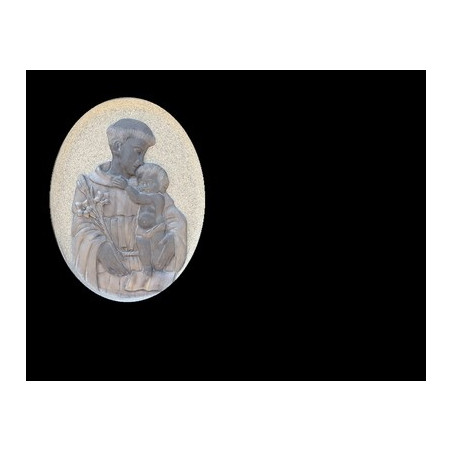 Lapida para nicho con incrustacion de ceramica RV-216